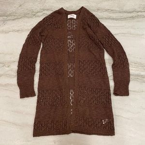 Justice Brown Sparkle Cardigan